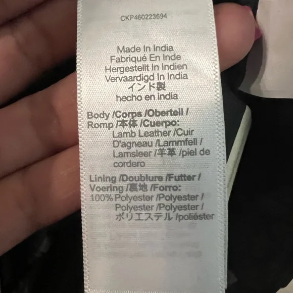 Madewell leather jacket NWT - Picture 9 of 13